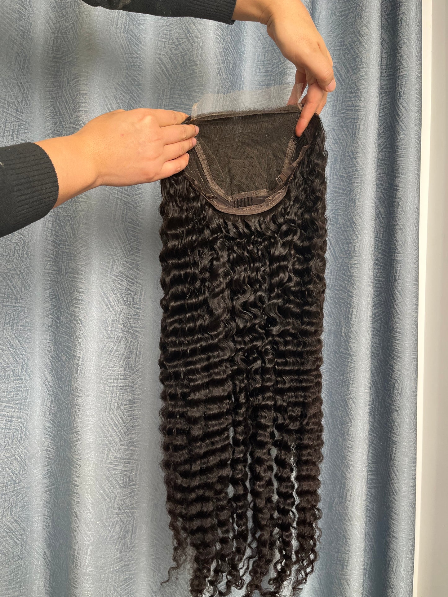 Sunbeauty hair 5X5 HD Lace Closure Wig,Burmese Curly,100%Human hair