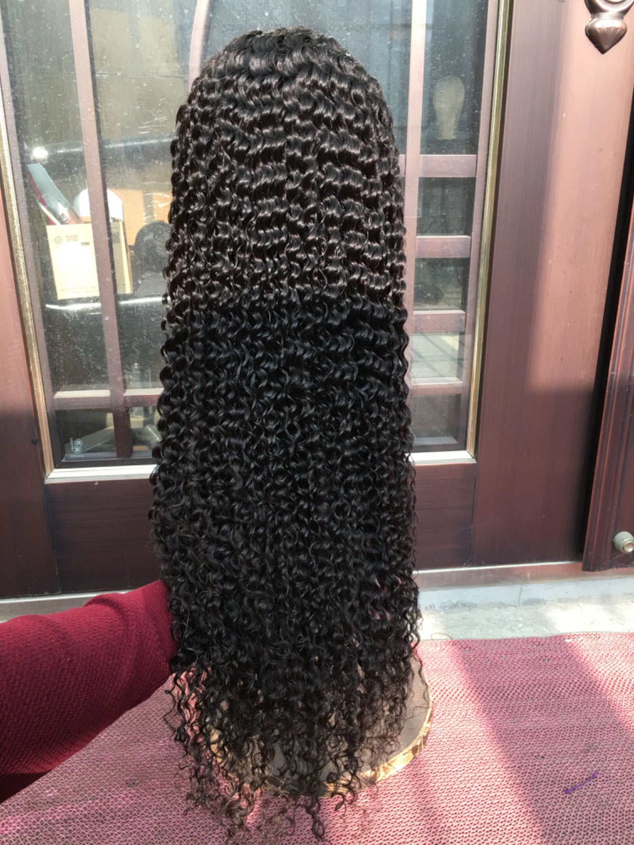 Sunbeautyhair Spanish Curly Pre Plucked Natural Hair Line 13x4 HD Lace Frontal Wig