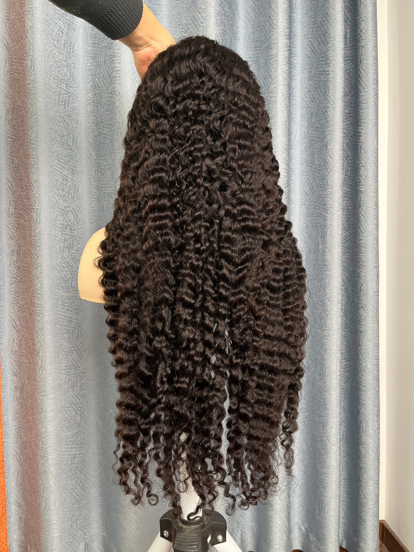 Sunbeauty hair 5X5 HD Lace Closure Wig,Burmese Curly,100%Human hair